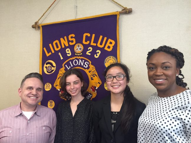 tony and crista at lions club